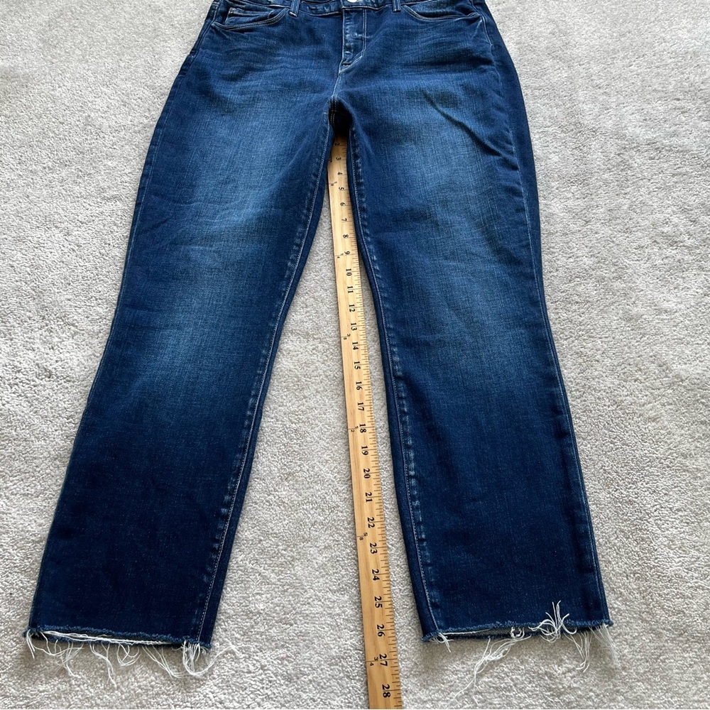 L'AGENCE Sada Jean in Frisco Size 30 Slim Crop Modern Chic Contemporary - Picture 10 of 11